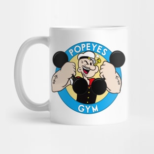 Popeyes Gym Mug